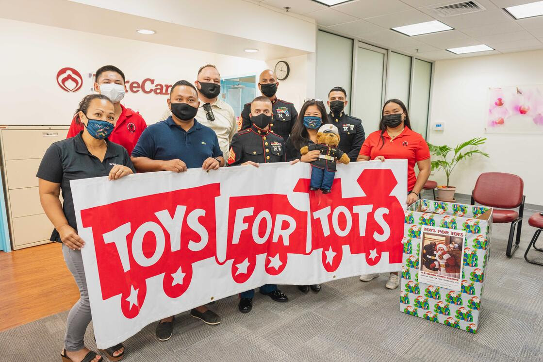 TakeCare Insurance is an official 2021 “Toys for Tots” partner this holiday season.